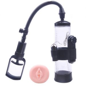 High Vacuum  Penis Pump With Free Vibrator