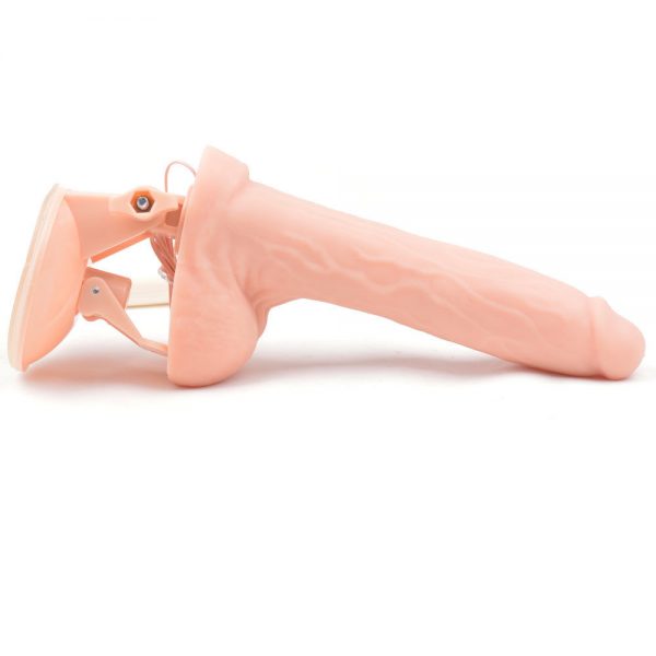 7.7″ Vibrating Realistic Dildo With Suction Cup And Remote Control