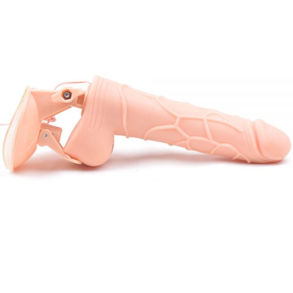 7.5″ Vibrating Realistic Dildo With Suction Cup And Remote Control