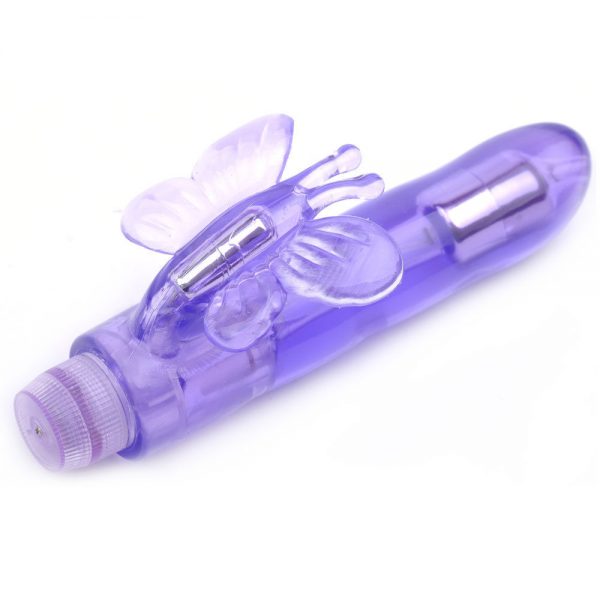 Purple Butterfly Rabbit Vibrator