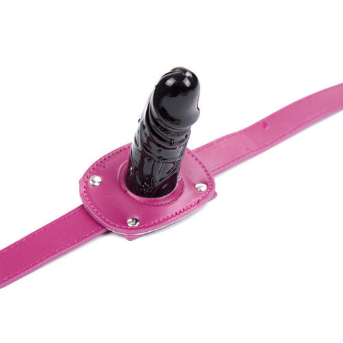 Lockable And Insertable Penis Gag , Pink