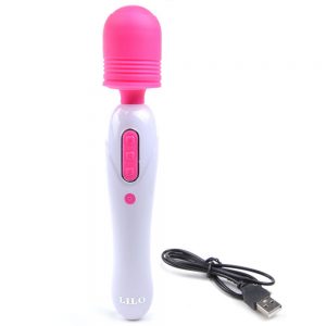 Magic Wand Massager 10-Speed USB Rechargeable (2 Motors)