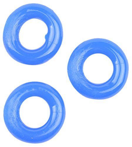 Blue Triple Cock Ring Kit