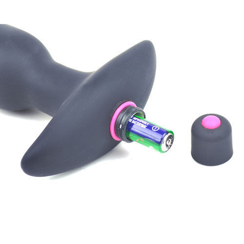 Torpedo Silicone Vibrating  Butt Plug