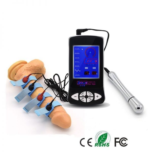 Electro Sex  E Stim Anal Probe And Cock Rings
