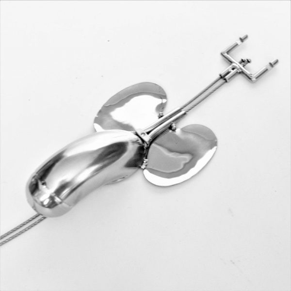 Model-T Adjustable Male Chastity  Device,  Butterfly Baffle