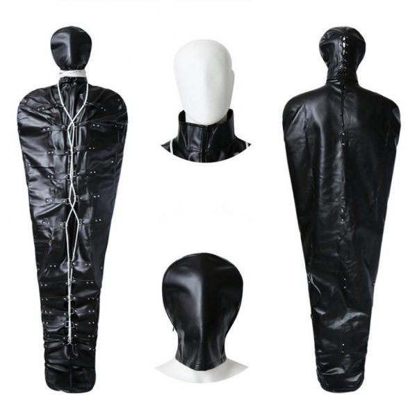Black Bondage Mummification Body Bag