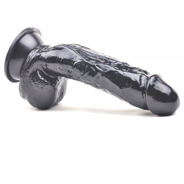 Massive  Black 9.65″  Realistic Penis Dildo