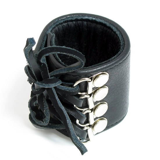 Lace Up Balls Stretcher / Cock Strap