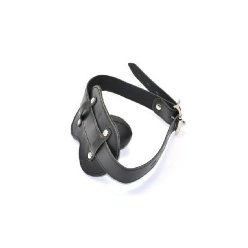 Lockable Padded Ball Gag With Buckle Strap