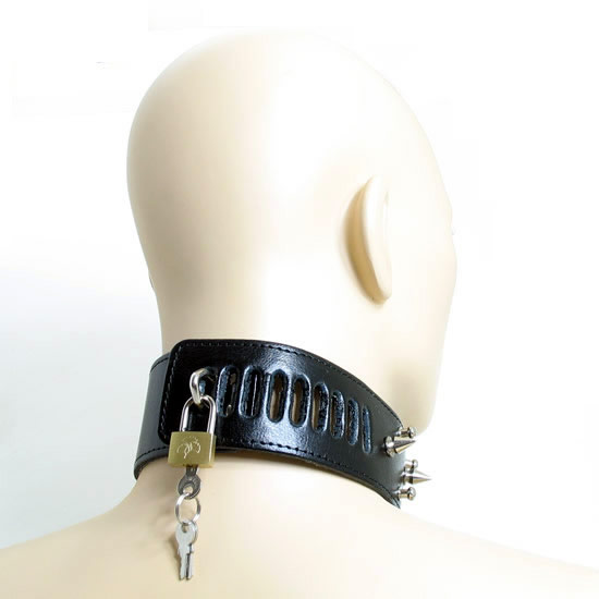 Studded And Spiked Neck Collar