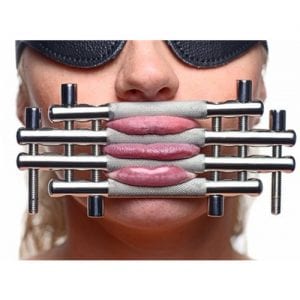Stainless Steel Lips And Tongue Press
