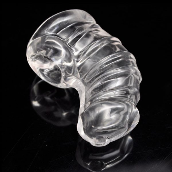 Detained Flexible Soft Body Chastity Cage
