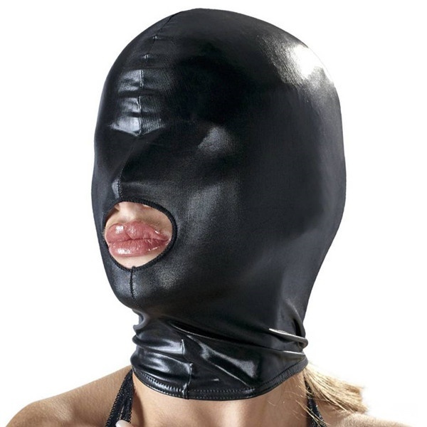 Spandex Hood With Open Mouth