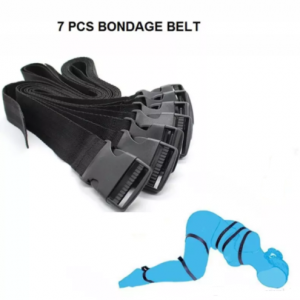 7 Piece Nylon Japanese Bondage Belts
