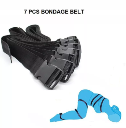 Arms And Body Adjustable Nylon Bondage Straps