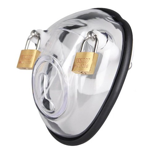 Clear V1 Male Chastity Device