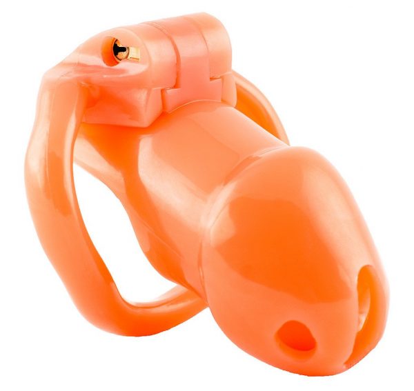 Bio-Sourced Resin Red Male Chastity Device Short Cage (Available In Long Cage Version)