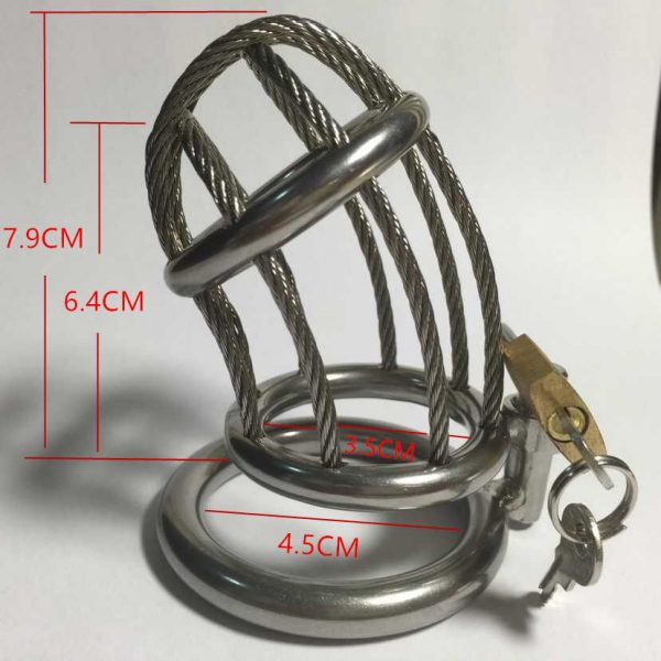 Caged Animal, Wire Cage Chastity Device