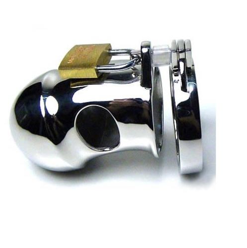 Male Chastity Device With Slit Tip And Air Flow Vents