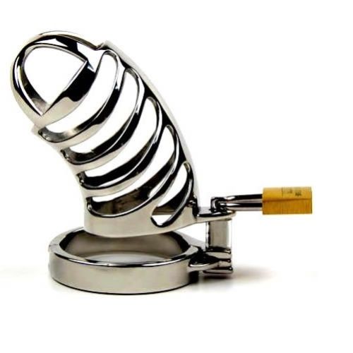 The Vented Cage Steel Chastity Device