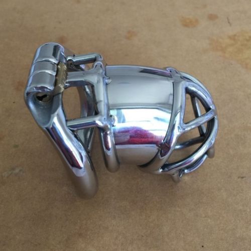 New Design Steel Male Chastity Device