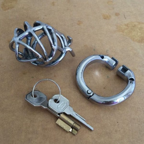 The Guardian Steel Male Chastity Device