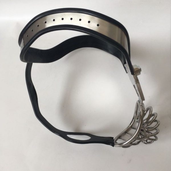 Male Chastity Belt With Wire Band Lightweight Cage – Model T