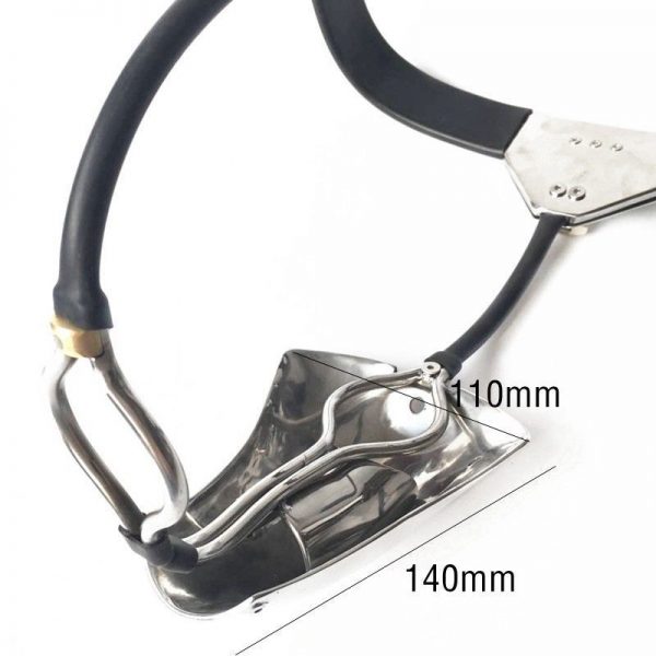 Male Chastity Belt With Full Front Shield