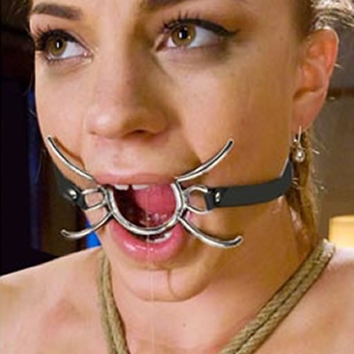 O Ring Spider Legs  Mouth Gag