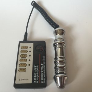 Metal  Probe E-Stim Machine Electro-Sex Toy